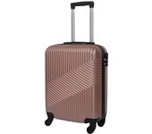 STARLEY-*Maleta Avión Equipaje de Mano Viaje Cabina Trolley ABS Rígida 4 Ruedas Maleta de cabina rigida con asa telescopica 55x35x20CM