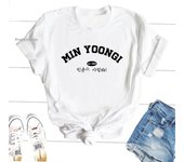 Suga Agust D Min Yoongi T Shirt K-pop Fan Bangtan Grafisch Bedruckte Mode Harajuku 2023 Kleidung Kausale Weibliche Y2k T-shirt