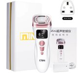 New Mini HIFU Radio Frequency Ultrasonic Machine EMS Micro Current Facial Beauty Instrument Firming Skin Care Anti-Wrinkle Tool