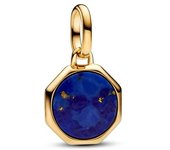763388C01 - Charm Mini Medallón Grabable Pandora ME con un recubrimiento en oro de 14k Azul 763388C01 PANDORA Raíz Joyas Pandora MUJER inicio Charm Pandora Grabado online Mujer Pandora Original