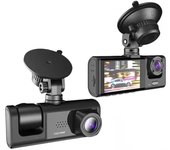 3 Channel Car DVR HD 1080P 3-Lens Inside Vehicle Dash CamThree Way Camera DVRs Recorder Video Registrator Dashcam Camcorder
