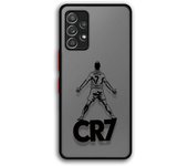 Matte Case for Samsung Galaxy A55 A54 A53 A52 A52s A51 A14 A13 A12 A35 A34 A32 A21s A23 A33 A50 Football Star C Ronaldo Number 7