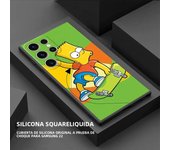 The-Simpsons Homer Marge Bart Maggie Phone Case for Samsung Galaxy S23 Ultra S22 S21 FE S20 S10 S10E Note 20 10 Plus Coque