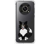 Funda Silicona Antigolpes para Honor Magic 4 Lite diseño Perros 01 Dibujos