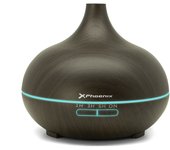 Phoenix Technologies Humidificador Aromaterapia Ultrasónico 400ml LED 7 Colores
