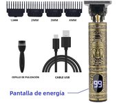 T9 Portable Vintage Hair Trimmer - USB Fast Charging Cordless Barber Clipper for Men's Beard Grooming  Hair Cutting Machine