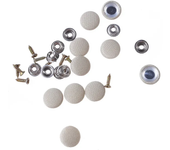 10/30/60Pcs Car Interior Roof Buckles Headliner Ceiling Cloth Fixing Screw Care Fabric Buckle Rivets Retainer Cap Repair Tools