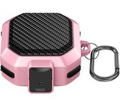 Carbon Fiber Switch Lock Case  For Samsung Galaxy Buds2 Pro Earphone Case Buds FE/Buds Pro/Buds2/Buds Live with hook