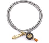 Outdoor Camping Stove Butane Gas Adapter Split Stove Converter Connection Hose Outdoor Cooking Camping Equipment Accessories