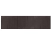 vidaXL Alfombra rectangular bambú 80x300 cm Color Negro,  Natural,  Marrón y mas Alfombras de área  Alfombra de Piso para Sala de Estar Dormitorio Habitación Salón