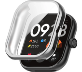 For Redmi Watch 4 Strap Case Soft Full Screen Protector Plating Cover Casing Classic Silicone Smart Watch Band Straps