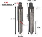 jingyuqin No.03 #39 40 71 105 106 126 Key Blade For Chevrolet Cruze Epica Lova Camaro Impala Captiva Aveo Spark Blank Replace