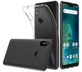 Tumundosmartphone Funda Gel Tpu Fina Ultra-Thin 0,5mm Transparente para Xiaomi Redmi 6 Pro / Mi A2 Lite