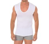 Camiseta Interior Bamboo Sin Mangas y Cuello Redondo 601 Hombre - Kisses And Love