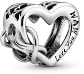 Charm Pandora Corazón Infinito Te Quiero Mamá