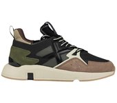 Munich CLIK 76 Zapatillas Vintage Verde Marron Negro