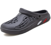 Summer Men Sandals Light EVA Mens Casual Shoes Hole Shoes Clogs Lovers Home Garden Outdoor Male Beach Flat Slippers Big Size 45