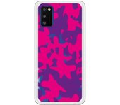 Funda compatible con Samsung Galaxy A41 - Militar Lila