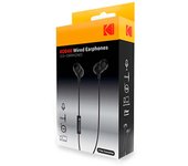 Kodak Auriculares Intraurales KODAK 100+ Wired Earphones con Sonido Nítido y de Calidad