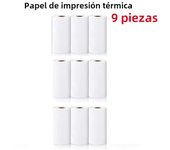 Print Camera Thermal Paper 57MM Rolls Self-adhesive Sticker Paper Photo Paper For Mini Printer Kids Instant