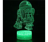 Anime Yoda Baby 3D Lamp LED Illusion Night Light Color Changing Lampara for Kids Bedroom Decor Nightlight Manga Groot Table lamp
