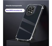 Shockproof Clear phone Case For Oppo Find X3 X3Pro X5 X5Pro 5G Soft Protective Shell Transparent Phone Case