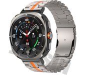 Metal Band For Samsung Watch Ultra 47mm Strap Stainless Steel Bracelet For Samsung Watch Ultra LTE 47mm Men Business Watchband