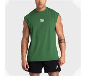 2024 Summer new Gym Vest Men Bodybuilding Sleeveless Sports Tank Top quick-drying mesh Fitness Running Tank Top men Clothes