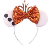 Mickey hair accessories embroidered bow pai headband amusement park holiday headband children's hair accessories in stock
