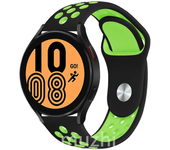 22mm 20mm watch Band for Samsung Galaxy Watch 7-FE-6-5-pro-4-Classic/active 2 Silicone sport hole bracelet Huawei GT 4-3-2 strap