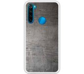 Funda compatible con Xiaomi Redmi Note 8 - Textura gris
