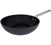 ARCOS Samoa - Wok Antiadherente (28 cm), Aluminio Forjado, Recubrimiento Antiadherente Eclipse®, Mango Acero Inoxidable Efecto Frio, Apta Cualquier Cocina, Horno y Lavavajillas, Full Induction, Sistema Ahorro Energético