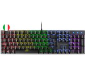 Mars gaming teclado mecanico rgb mk422 - tecnologia antipolvo - efectos de iluminacion rainbow - teclas ultra-resistentes - funciones multimedia y modo juego - pr de 1000hz - anti-ghosting avanzado - compatibilidad multiplataforma - italiano - color