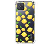 Tumundosmartphone Funda Silicona Antigolpes para Oppo Reno 4Z 5G diseño Limones Dibujos
