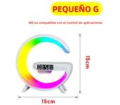 LED Smart Wake Up Light RGB Night Light with Bluetooth Speaker 15W Fast Wireless Charger Desk Lamp for Bedroom Bedside Game Room
