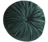 Cojín redondo relleno de terciopelo plisado de 33 cm con diseño de calabaza, cojín decorativo para el suelo, ideal para el hogar, sofá, silla, cama o coche.