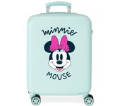 Disney Minnie Maleta De Cabina ABS Rígida Minnie Teen Azul