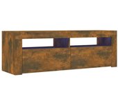 vidaXL Mueble de TV con luces LED 120x35x40 cm, Mueble de Salon, Mueble TV, Mueble TV salon, Mesa de TV, Mueble tele