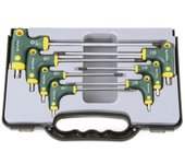 Set 7 destornilladores mango en T punta Torx mangos antideslizantes COFAN