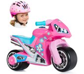 MOLTO Moto correpasillos Molto Cross Premium Rosa + Casco Rosa MLT
