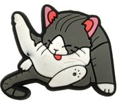 1pc Cute Cartoon Cats PVC Shoe Charms for Clogs Accessories Shoe Decorations Sandals Pins DIY Kids Women Beach Bags Accessories