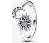 2024 New Sun Pearl Rose Charm in S925 Sterling Silver, Perfect Gift for Moms, Fits Original Glamour Rings for Women