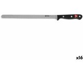 Cuchillo Jamonero Quttin Sybarite Negro Plateado 28 cm (16 Unidades)