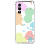 Funda Silicona Antigolpes para Vivo Y76 5G diseño Acuarela 05 Dibujos
