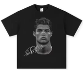 Cristiano Ronaldo Football Superstar Super Fashion Printed Short Sleeve T-shirt Men Distress American