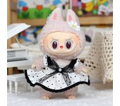 Modern Style 17cm Labubu Baby Clothes Series Doll Outfit Macaron Baby Doll Clothing Set for Collectible Figures