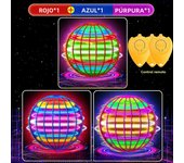  Flying Ball Boomerang Spinner Toys Hand Control Drone 360° Rotating Mini UFO With LED Lights for Children Funny Birthday Gifts 