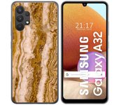 Tumundosmartphone Funda Gel Tpu para Samsung Galaxy A32 4G diseño Mármol 10 Dibujos