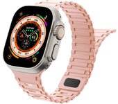 Magnetic Strap for Apple Watch Ultra 2 Band 49mm 44mm 40mm 45mm 38mm 41mm 42mm Silicone Bracelet iWatch Series 9 8 7 6 Se bands