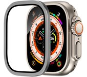 Case For Apple Watch Ultra 2 49mm Screen Protector accessories metal Cover 9H Tempered Glass Film Protective iWatch series ultra
